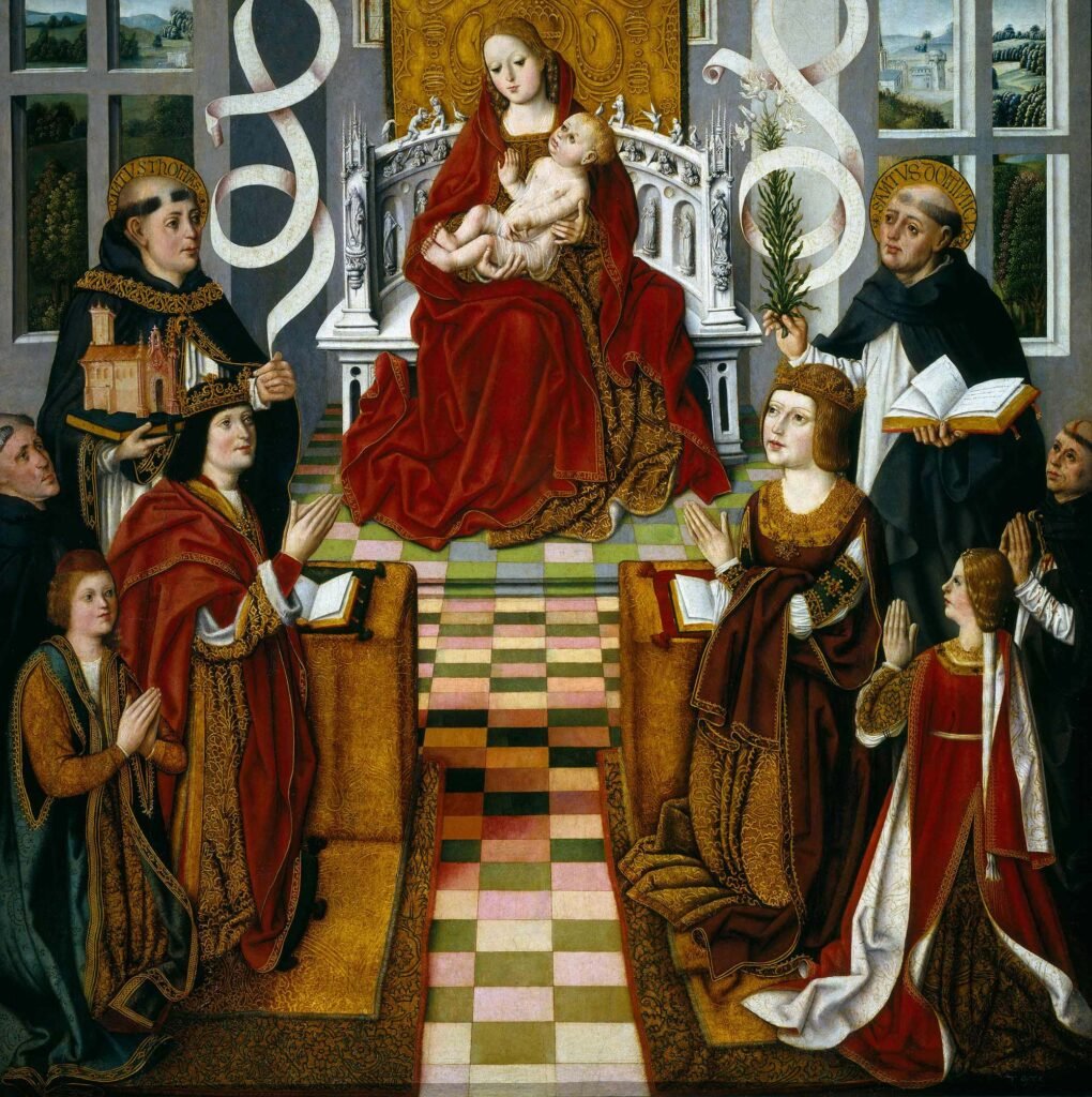 La virgen de los reyes catolicos
