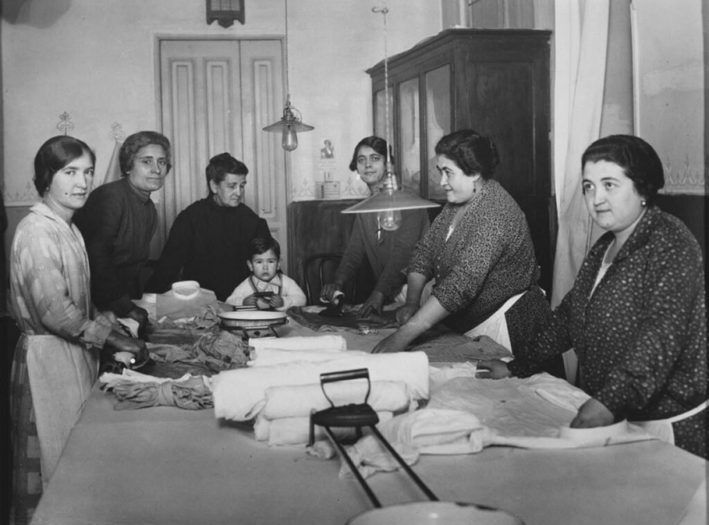 Taller de planchadoras