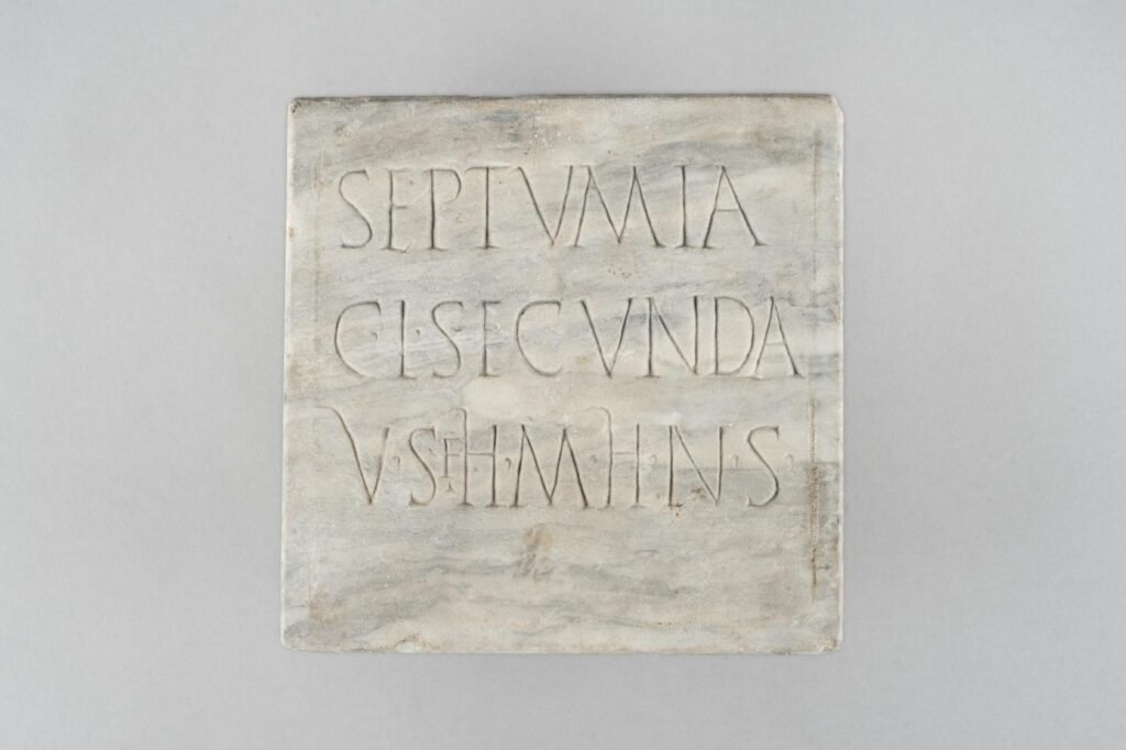 Lápida liberta Septimia Secunda