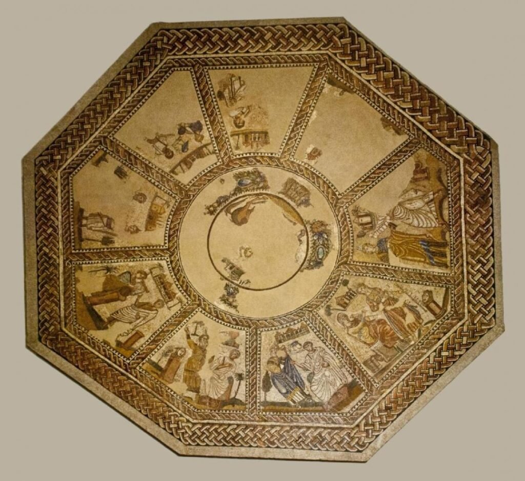 Mosaico de las Musas