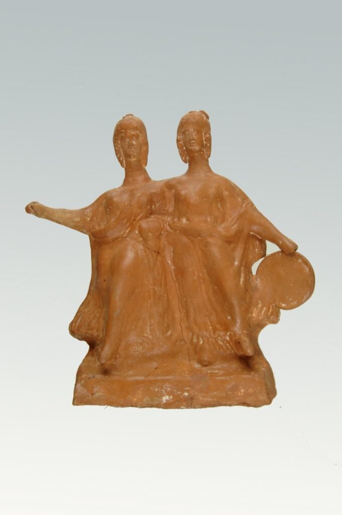 Nº 12 Danzantes. Terracota. Ática, 350-300 a.C.